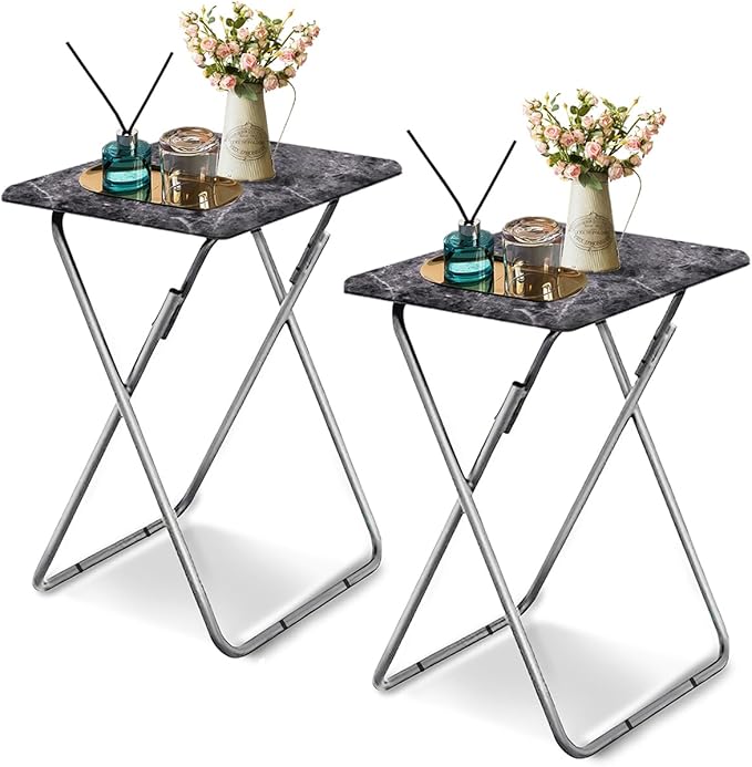 Garden 4 you Folding TV Tray Table, TV Dinner Table by Garden4you