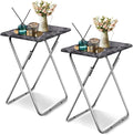 Garden 4 you Folding TV Tray Table, TV Dinner Table by Garden4you