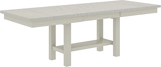 Solid Wood Extendable Farmhouse Dining Table by Peatuk
