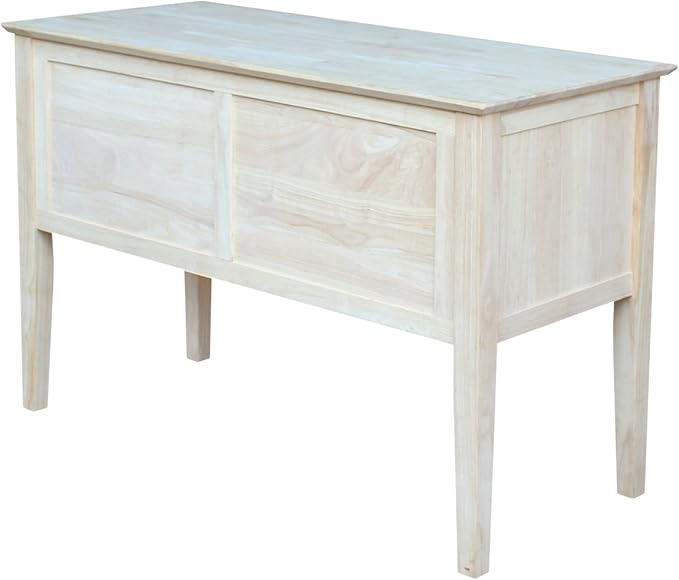 IC International Concepts, Brooklyn Desk, Solid Real Wood, Sturdy Parawood - Image 14