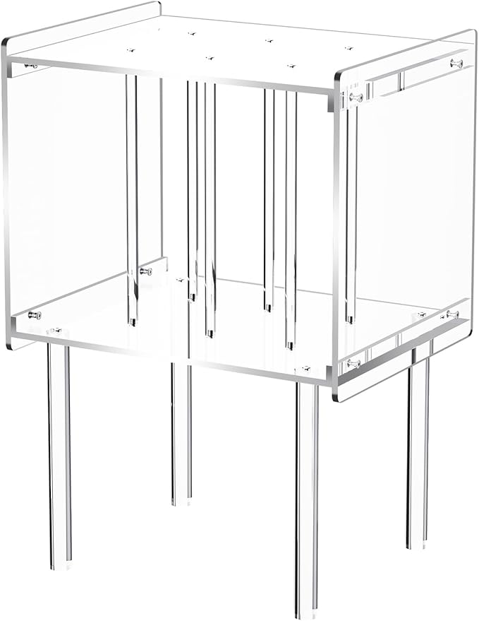 Acrylic Record Player Stand, - Image 6