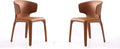 Manhattan Comfort Conrad Mid Century Modern Dining Chairs Woven Tweed by ManhattanComfort