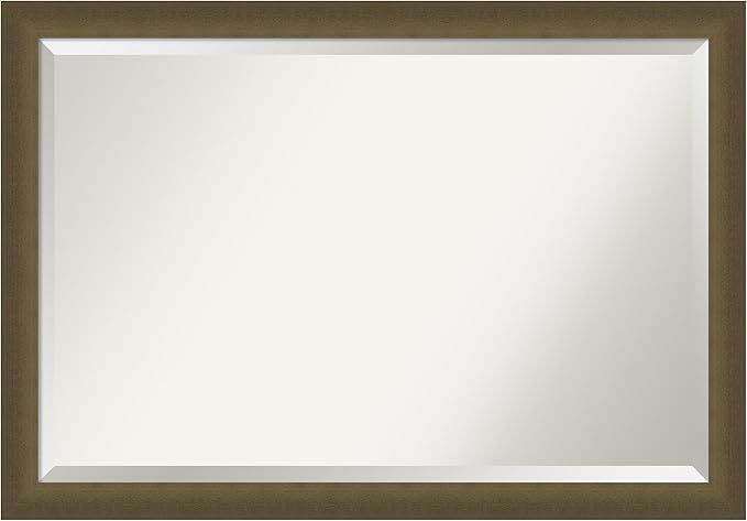 Amanti Art Bronze Bathroom Mirror by AmantiArt