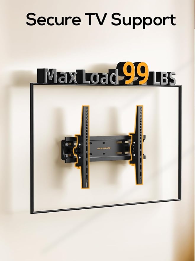 40 50 55 inch Tilting TV Wall Mount - Image 8