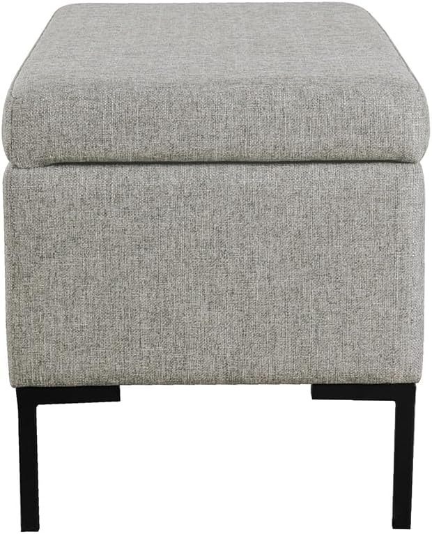 HomePop Upholstered Storage Bench - Image 7