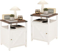 Farmhouse Nightstand Set of 2 by HOME