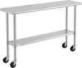 ROCKPOINT Stainless Steel Table by ROCKPOINT