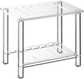 Acrylic Shower Bench for Inside Shower 13.98" D X 21.26" W X 18.31" H, Heavy by GOIOOIA