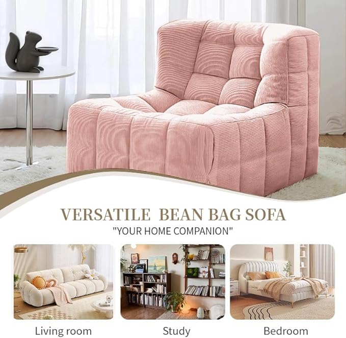 Bean Bag Chair - Memory Foam Bean Bag Chair - Image 7