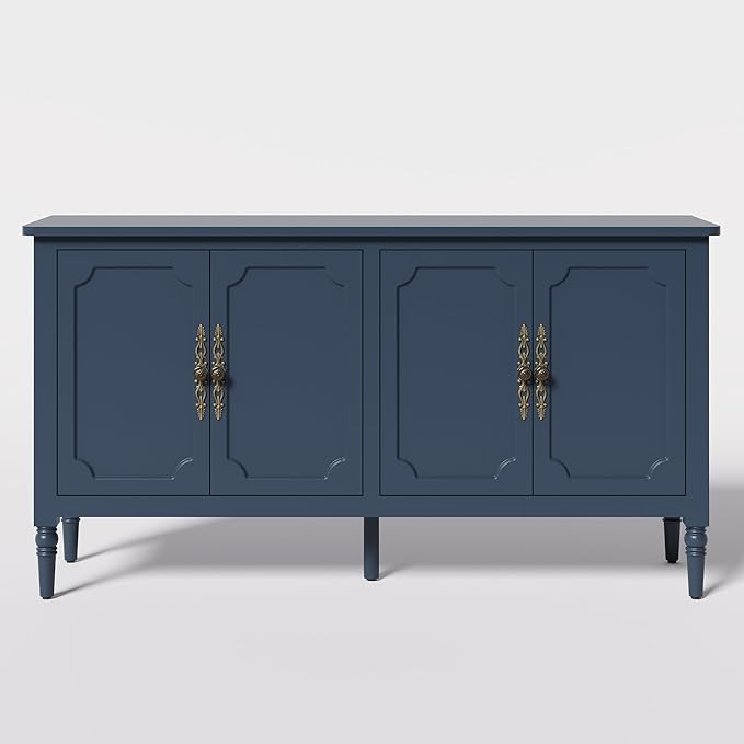 Console Cabinet, Wood Buffet Cabinet, Media Cabinet - Image 8