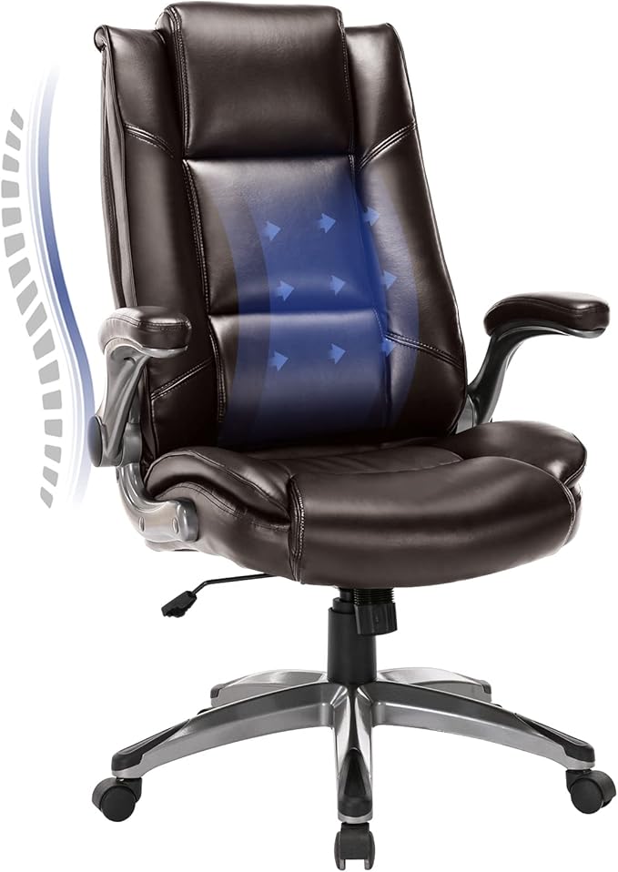 Leather Executive Office Chair - Image 4