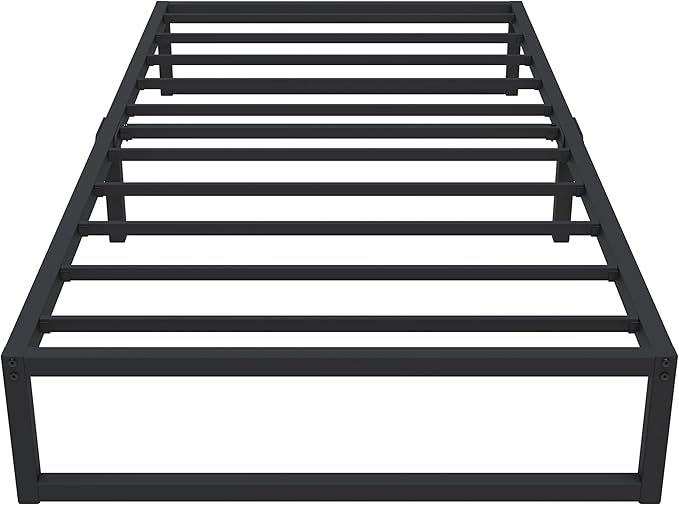 12 Inch Twin Size Bed Frames Heavy Duty Metal Twin Platform Bed Frame No Box - Image 7
