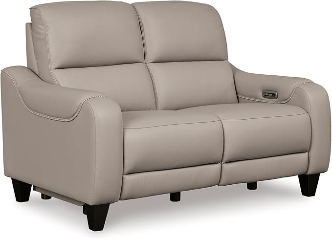 Signature Design by Ashley Mercomatic Casual Leather Match Wall Hugger Power by SignatureDesignbyAshley