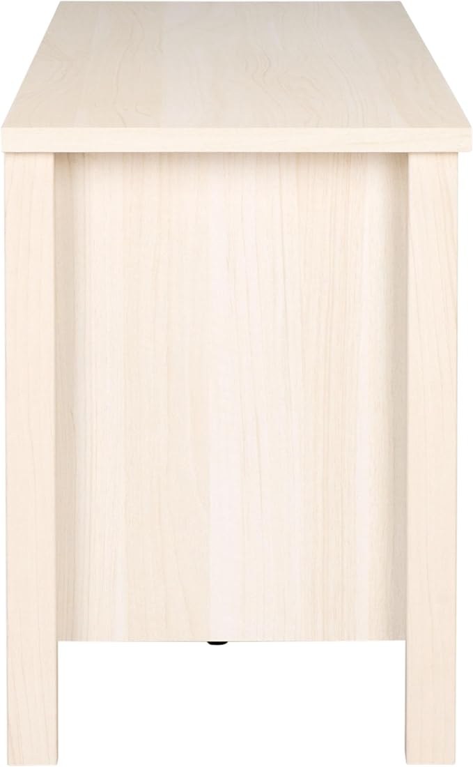 SAFAVIEH Evane TV Stand for up to 65" Flatscreen – Bleached White & Natural - Image 5