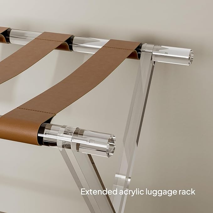Sumerflos Acrylic Luggage Rack for Guest Room - Image 3