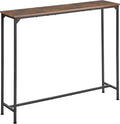 Console Table, Narrow Entryway Table, Thin Sofa Table, Behind Couch Table by Unknown