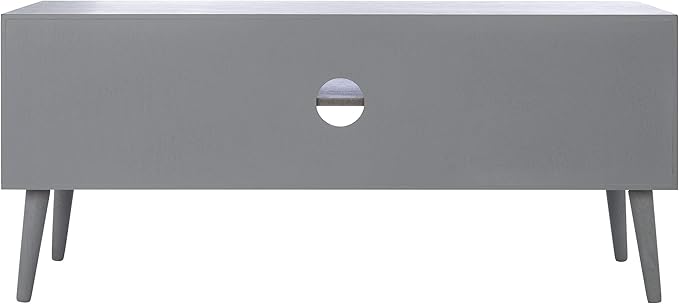 SAFAVIEH Sorrel TV Stand for up to 55" Flatscreen – Distressed Grey, 2 Doors - Image 9