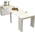 Expandable Dining Table, Convertible Table by Unknown