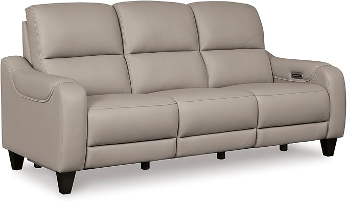 Signature Design by Ashley Mercomatic Casual Leather Match Wall Hugger Power by SignatureDesignbyAshley