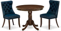 East West Furniture ANDA3-AWA-29 3 Piece Kitchen Table & Chairs Set Includes a by EastWestFurniture