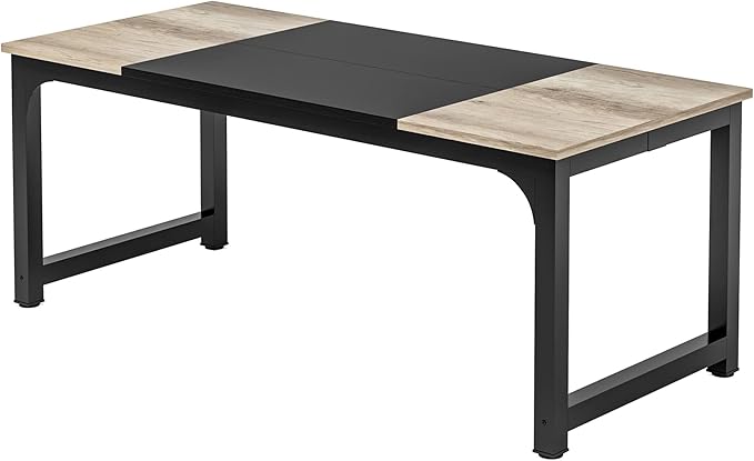 Tribesigns Modern Computer Desk, 70.8 x 31.5 inch Large Office Desk Computer by Tribesigns