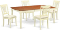 East West Furniture DOPL5-WHI-C 5 Piece Dinette Set by EastWestFurniture