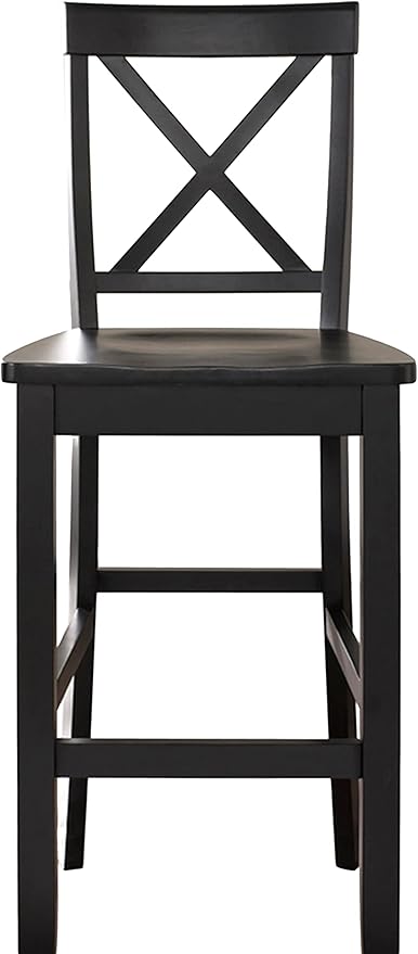 Crosley Furniture X-Back Wood Bar Stools Set of 2 - Image 4