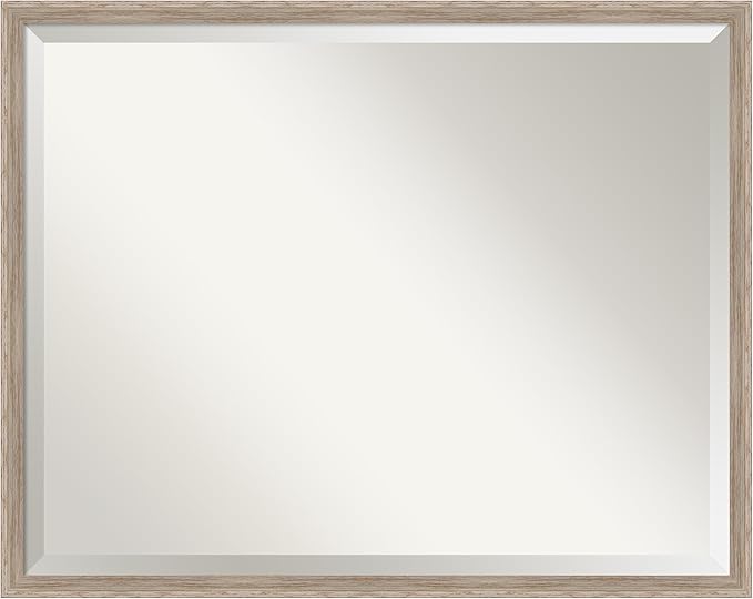 Amanti Art White Bathroom Mirror by AmantiArt