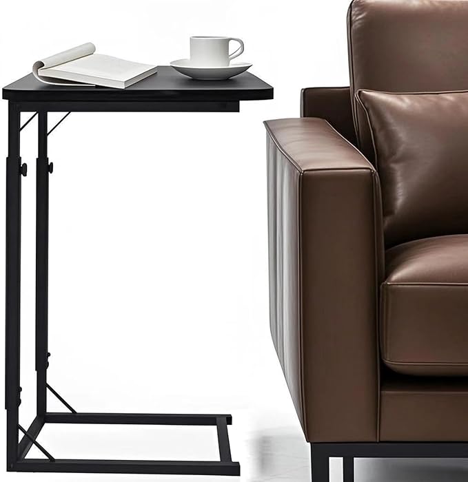 Premium Adjustable C Shaped End Table, Mini Side Tables - Image 5