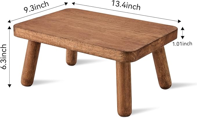 Wooden Step Stool Anti-Slip Step Stools - Image 2