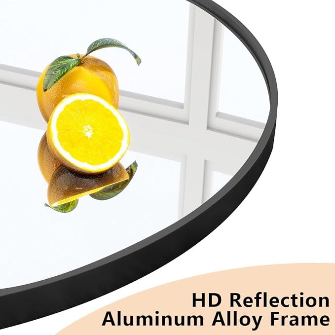 Arched Bathroom Mirror 32" x 34" - Image 7