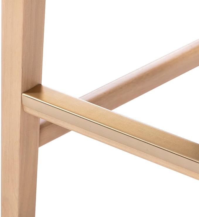 Plank+Beam Smythe Counter Stool, Sturdy Wood Modern Kitchen Counter Height Stool - Image 7