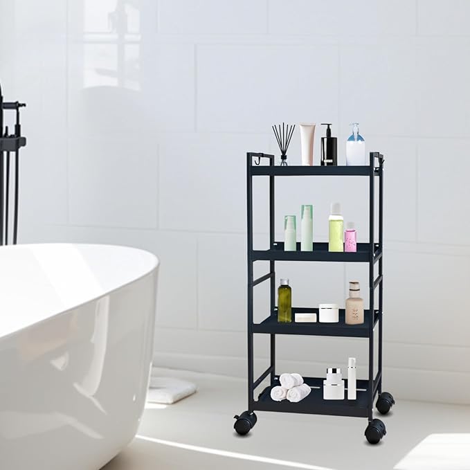 Beyeutao 4 Tier Slim Storage Cart - Image 3
