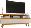Manhattan Comfort Yonkers 63 Inch Mid Century Modern TV Stand by ManhattanComfort