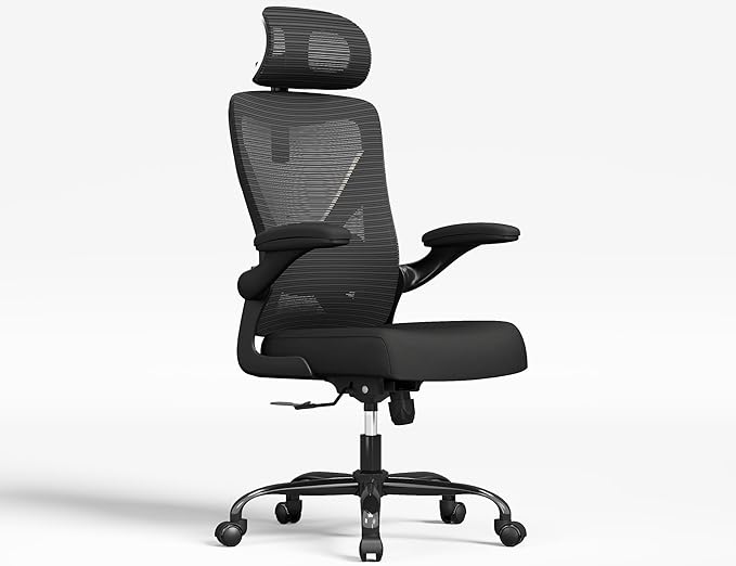 Ergonomic Office Chair-Mesh Computer Desk Chair Comfy, High-Back Gaming Chairs - Image 9