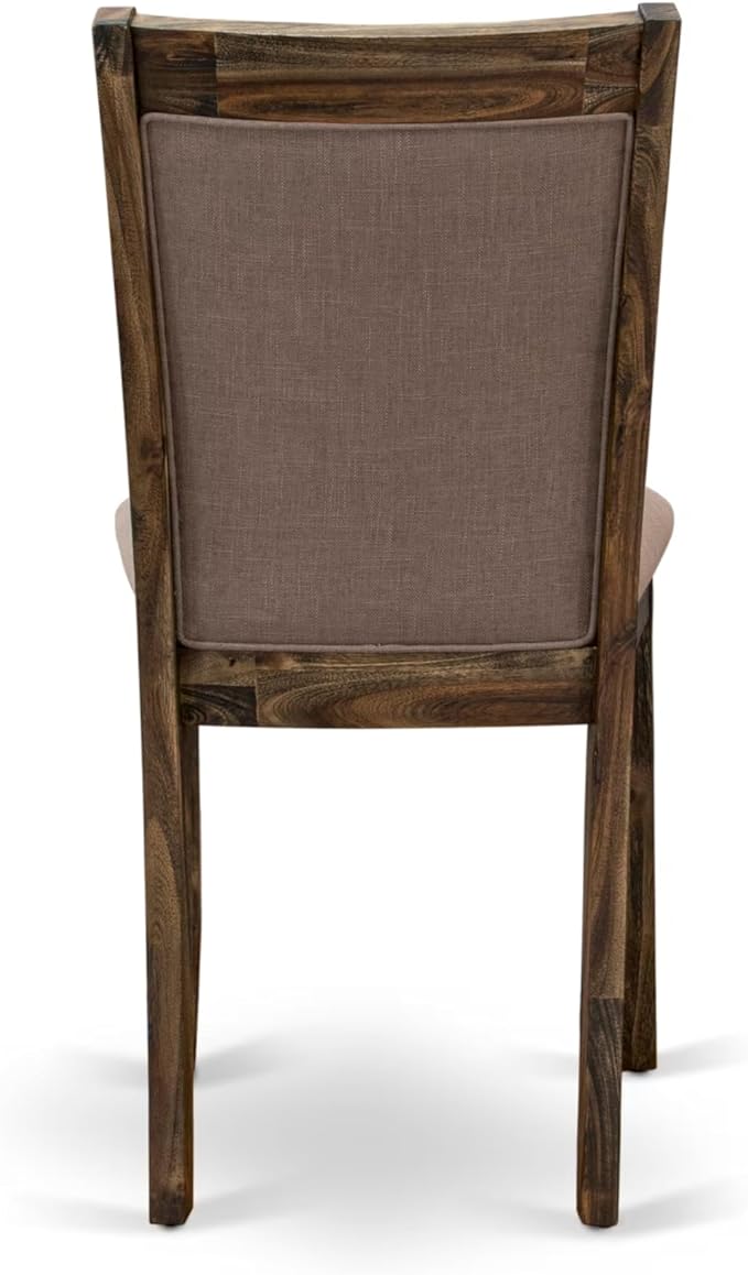 East West Furniture V727MZ748-6 6 Piece Dinette Set Contains a Rectangle Dining - Image 13