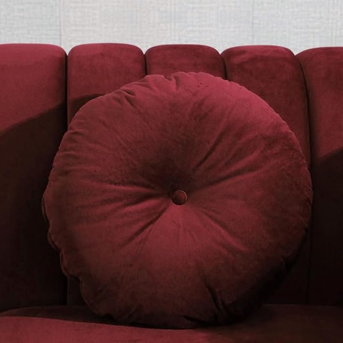 60" Loveseat Sofa, Microfiber Chesterfield Upholstered Sofas Love Seat - Image 8
