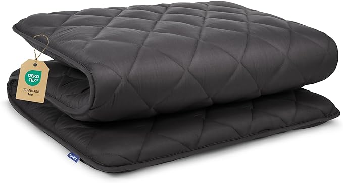 Japanese Floor Futon Mattress, Roll Up Tatami Mat, Sleeping Pad, Shikibuton by Aircliff