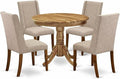 East West Furniture ANFL5-ANA-04 5 Piece Kitchen Table Set by EastWestFurniture