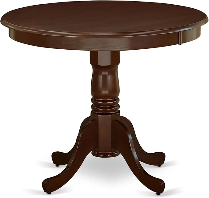 East West Furniture AMIP3-MAH-W 3 Piece Dining Table Set - Image 6