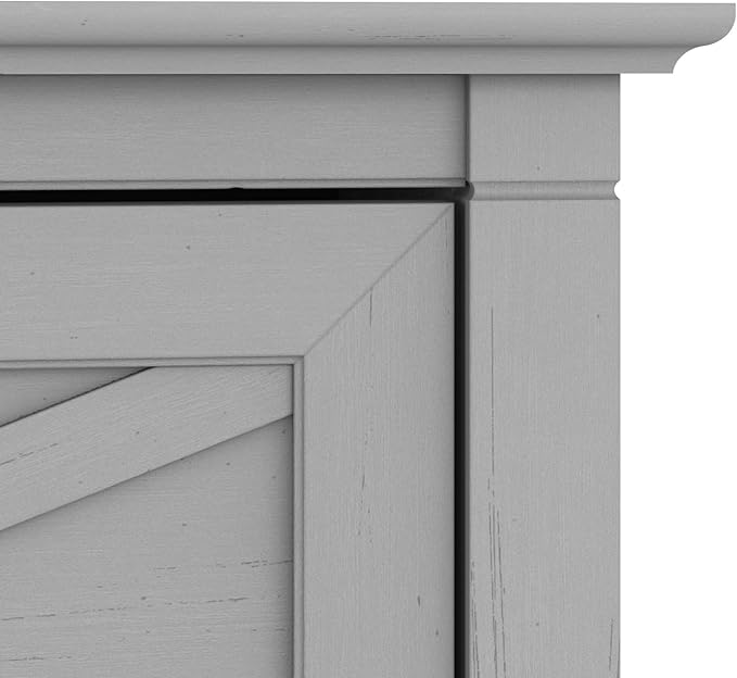 Bush Furniture Key West 2 Drawer Lateral File Cabinet in Cape Cod Gray | - Image 8