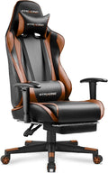 GTRACING Gaming Chair with Footrest, Ergonomic Computer Game Desk Chair by GtracingDirect