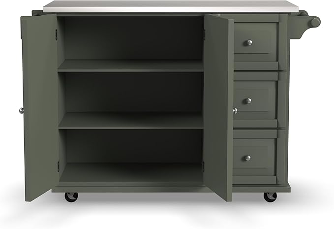 homestyles Mobile Kitchen Island Cart - Image 10