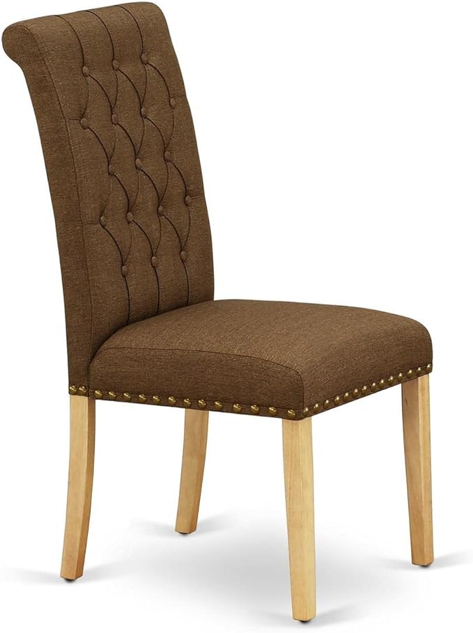 East West Furniture BRP4T18 Bremond Parson Kitchen Chairs - Image 5