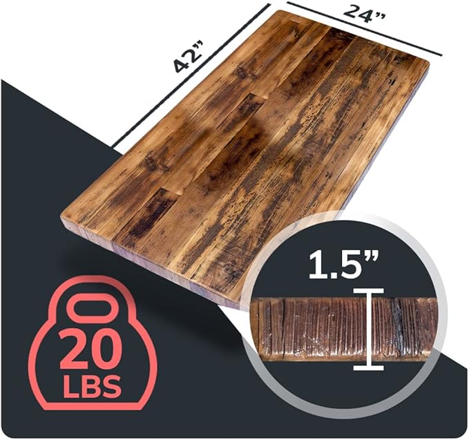 Reclaimed Wood Table Top - Image 2