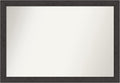 Amanti Art Brown Bathroom Mirror by AmantiArt