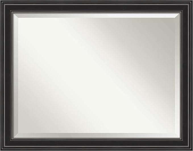 Amanti Art Black Bathroom Mirror by AmantiArt