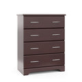 Storkcraft Brookside 4 Drawer Dresser – GREENGUARD Gold Certified, Dresser by Storkcraft