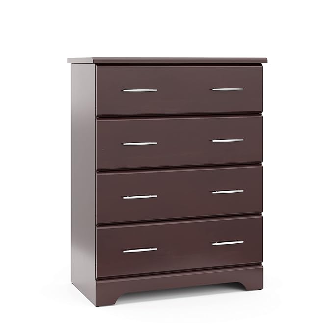 Storkcraft Brookside 4 Drawer Dresser – GREENGUARD Gold Certified, Dresser by Storkcraft