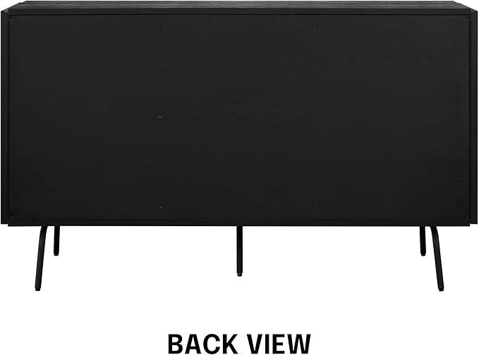 NTC Veil Sideboard with 2 Doors and 3 Drawers, Buffet Cabinet with Vertical - Image 5